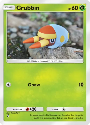 Grubbin - CelestialGuardians - Pokémon Pocket Card