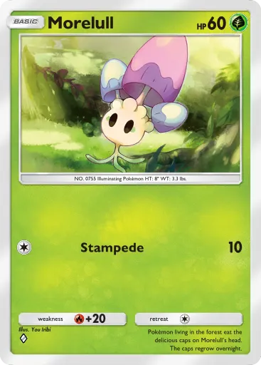 Morelull - CelestialGuardians - Pokémon Pocket Card