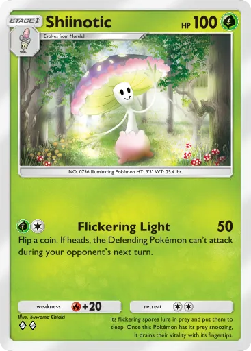 Shiinotic - CelestialGuardians - Pokémon Pocket Card