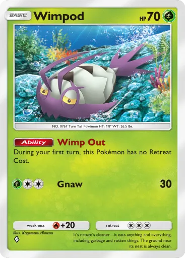 Wimpod - CelestialGuardians - Pokémon Pocket Card