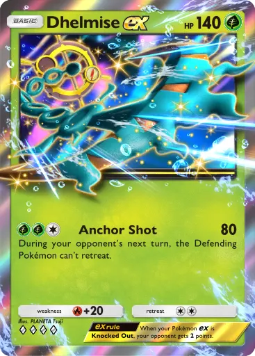 Dhelmise ex - CelestialGuardians - Pokémon Pocket Card