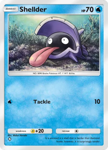 Shellder - CelestialGuardians - Pokémon Pocket Card