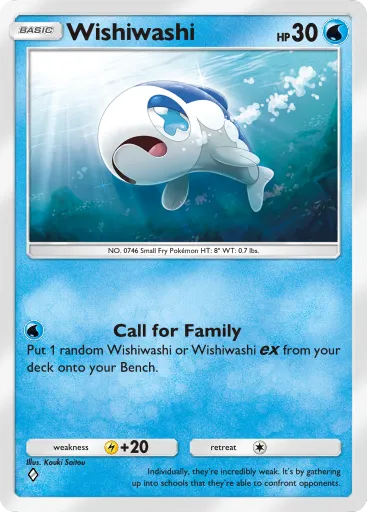 Wishiwashi - CelestialGuardians - Pokémon Pocket Card
