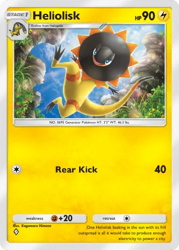 Heliolisk - CelestialGuardians - Pokémon Pocket Card