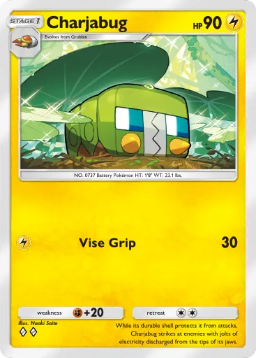 Charjabug - CelestialGuardians - Pokémon Pocket Card