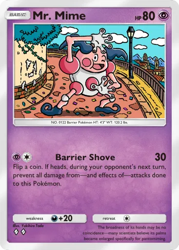 Mr. Mime - CelestialGuardians - Pokémon Pocket Card