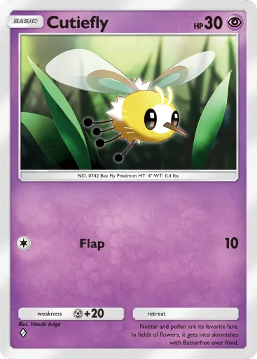 Cutiefly - CelestialGuardians - Pokémon Pocket Card