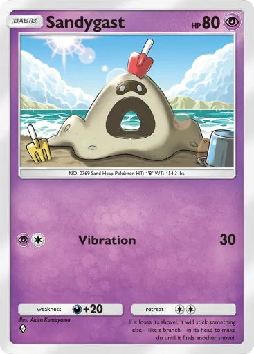 Sandygast - CelestialGuardians - Pokémon Pocket Card