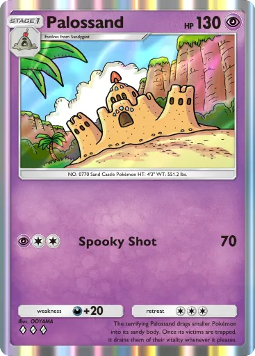 Palossand - CelestialGuardians - Pokémon Pocket Card