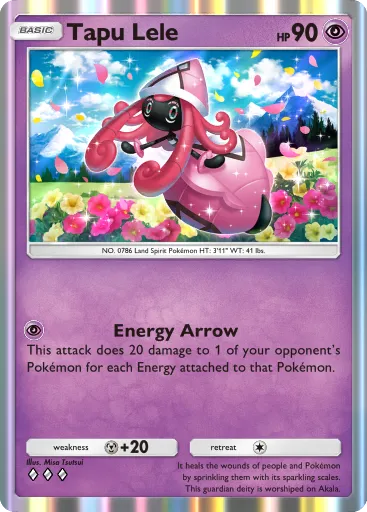 Tapu Lele - CelestialGuardians - Pokémon Pocket Card