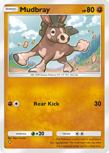 Mudbray - CelestialGuardians - Pokémon Pocket Card