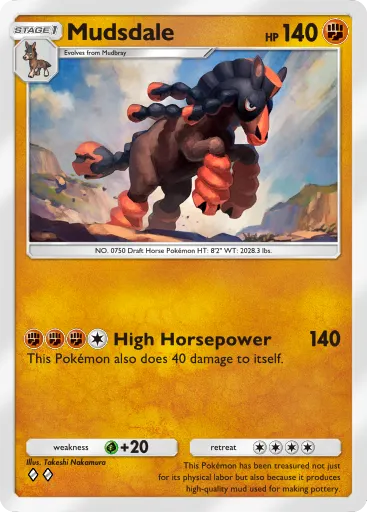 Mudsdale - CelestialGuardians - Pokémon Pocket Card