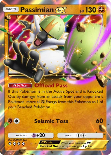 Passimian ex - CelestialGuardians - Pokémon Pocket Card