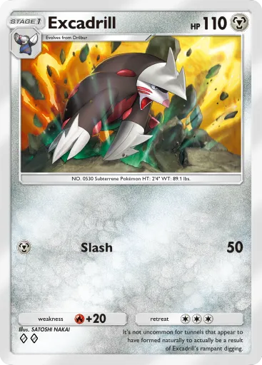 Excadrill - CelestialGuardians - Pokémon Pocket Card