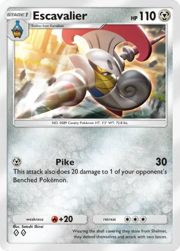 Escavalier - CelestialGuardians - Pokémon Pocket Card