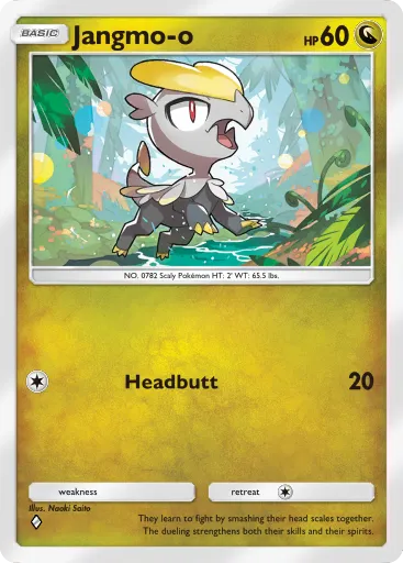 Jangmo-o - CelestialGuardians - Pokémon Pocket Card