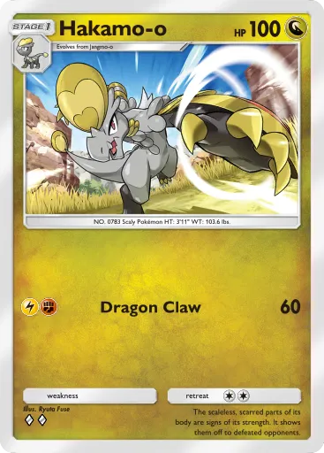 Hakamo-o - CelestialGuardians - Pokémon Pocket Card