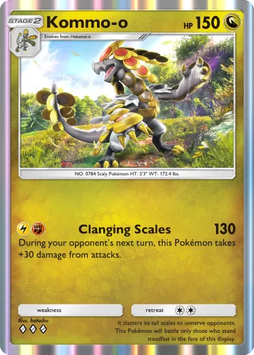 Kommo-o - CelestialGuardians - Pokémon Pocket Card