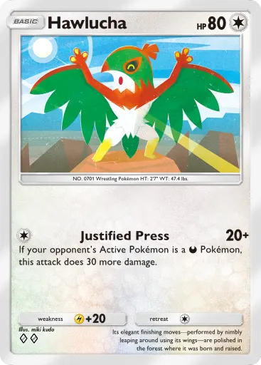 Hawlucha - CelestialGuardians - Pokémon Pocket Card
