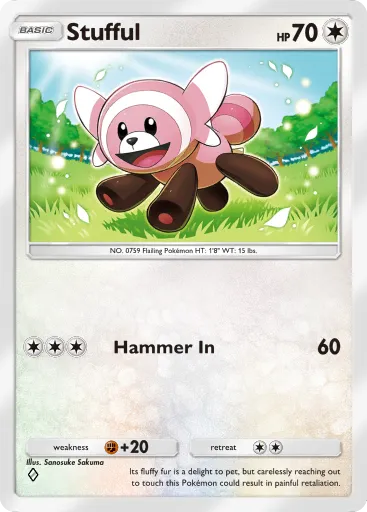 Stufful - CelestialGuardians - Pokémon Pocket Card