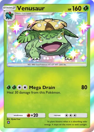 Venusaur - CelestialGuardians - Pokémon Pocket Card
