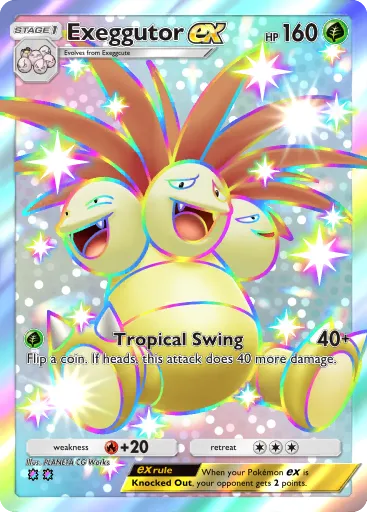 Exeggutor ex - CelestialGuardians - Pokémon Pocket Card