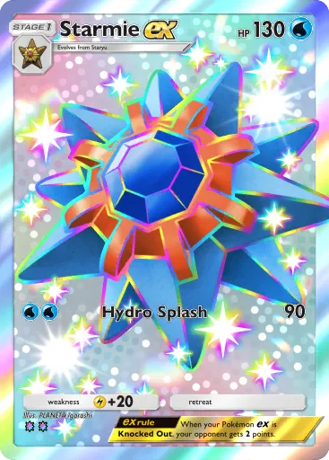 Starmie ex - CelestialGuardians - Pokémon Pocket Card