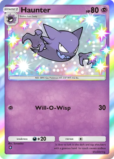 Haunter - CelestialGuardians - Pokémon Pocket Card