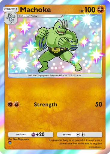 Machoke - CelestialGuardians - Pokémon Pocket Card