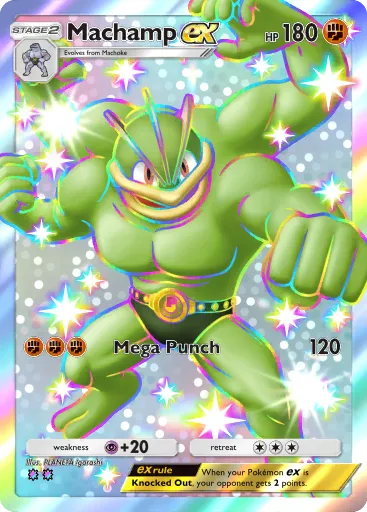 Machamp ex - CelestialGuardians - Pokémon Pocket Card
