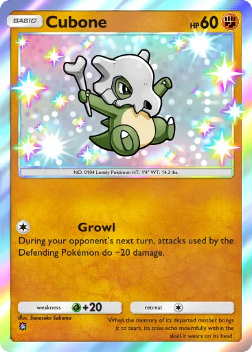 Cubone - CelestialGuardians - Pokémon Pocket Card