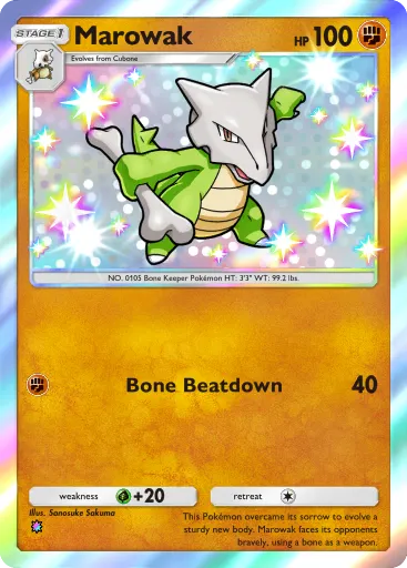 Marowak - CelestialGuardians - Pokémon Pocket Card