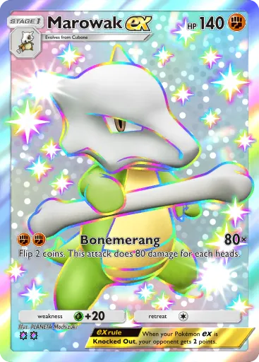 Marowak ex - CelestialGuardians - Pokémon Pocket Card
