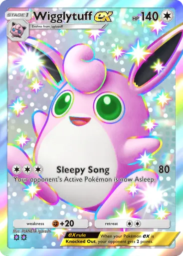 Wigglytuff ex - CelestialGuardians - Pokémon Pocket Card