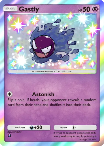 Gastly - CelestialGuardians - Pokémon Pocket Card
