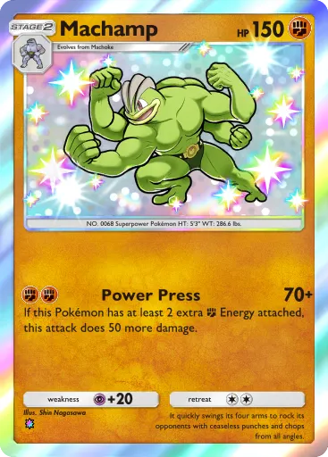 Machamp - CelestialGuardians - Pokémon Pocket Card