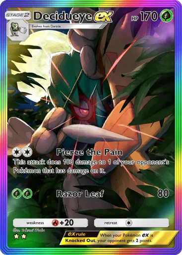 Decidueye ex - CelestialGuardians - Pokémon Pocket Card