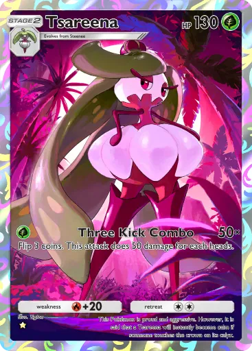 Tsareena - CelestialGuardians - Pokémon Pocket Card