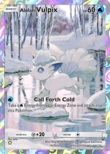 Alolan Vulpix - CelestialGuardians - Pokémon Pocket Card