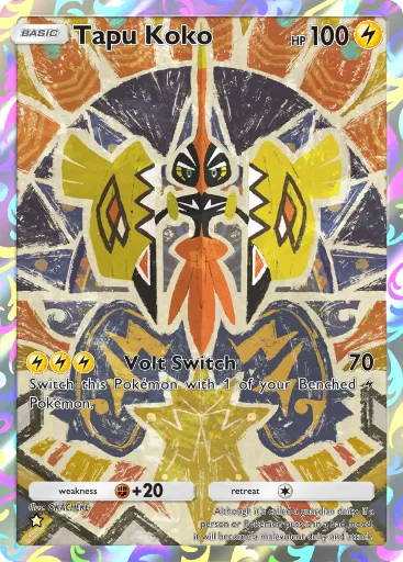 Tapu Koko - CelestialGuardians - Pokémon Pocket Card