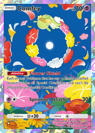 Comfey - CelestialGuardians - Pokémon Pocket Card