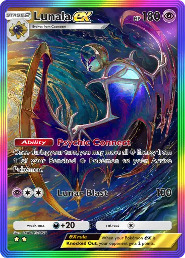 Lunala ex - CelestialGuardians - Pokémon Pocket Card