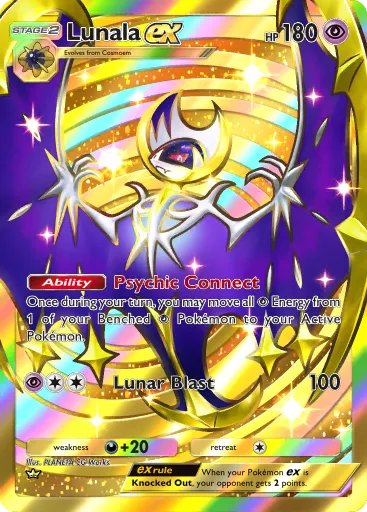 Lunala ex - CelestialGuardians - Pokémon Pocket Card