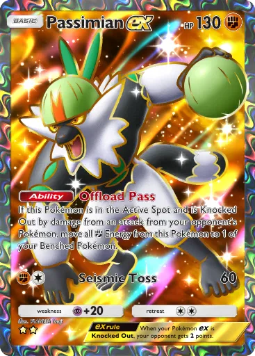 Passimian ex - CelestialGuardians - Pokémon Pocket Card