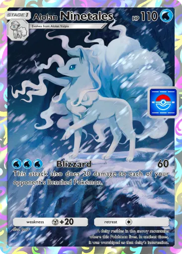 Alolan Ninetales - PromoA - Pokémon Pocket Card