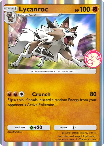 Lycanroc - PromoA - Pokémon Pocket Card