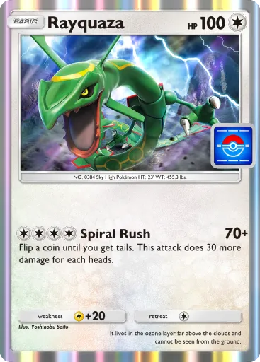 Rayquaza - PromoA - Pokémon Pocket Card