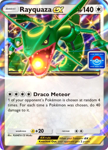 Rayquaza ex - PromoA - Pokémon Pocket Card