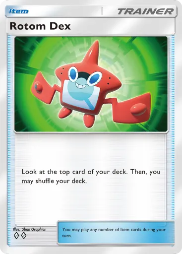 Rotom Dex - CelestialGuardians - Pokémon Pocket Card
