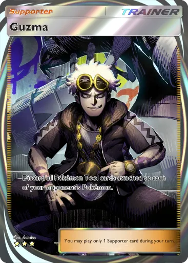 Guzma - CelestialGuardians - Pokémon Pocket Card